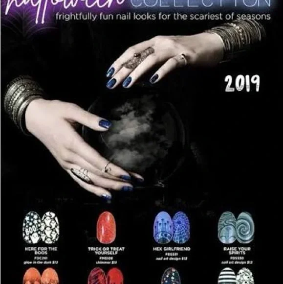 RETIRED Color street nails HEX GIRLFRIEND HALLOWEEN POLISH - Picture 4 of 10